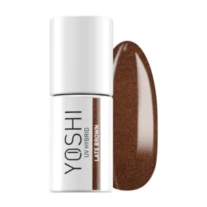 Gel Polish YOSHI UV LED Hybrid Late Brown 6 Ml – 318 HEMA & TPO FREE