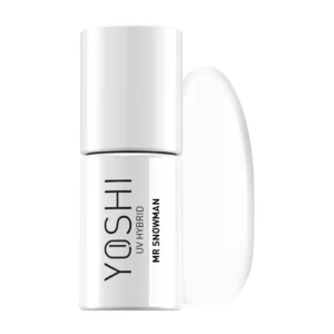 Gel Polish YOSHI UV LED Hybrid Mr Snowman – 608 Hvid - White HEMA & TPO FREE