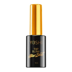 Topcoat Top STAR DUST No-Wipe Glimmer UV/LED Hybrid YOSHI 10 ml