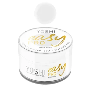 Yoshi Easy PRO Gel UV LED MILKY WHITE quick refill gel 50 ml HEMA & TPO FREE