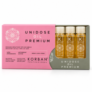 Korban Unidose Oil Premium hårkur – æske med 6 ampuller à 15 ml