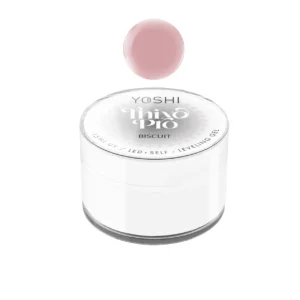 Yoshi Selvnivellerende gelé Thixo PRO Gel UV LED Biscuit, self leveling 15 ml HEMA & TPO FREE