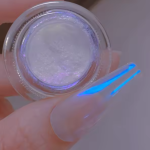 Pigment Negle Pulver Aurora Effekt Pigmenter Mirror chrome 2