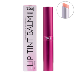 Lip Tint Balm Zola (01 Natural) with shea oil & phytosterols