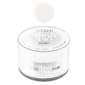 Yoshi Selvnivellerende gelé Thixo PRO Gel UV LED Ivory, self leveling 50 ml