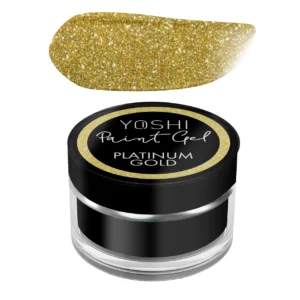 Paint Gel Platinum Gold UV LED YOSHI 5 ml