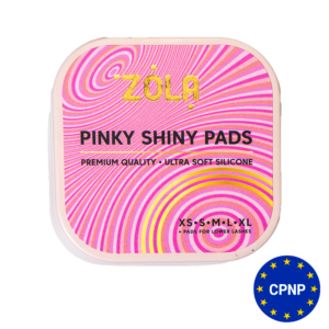 Silikone lamineringspude ZOLA Pinky Shiny Pads (XS, S, M, L, XL)