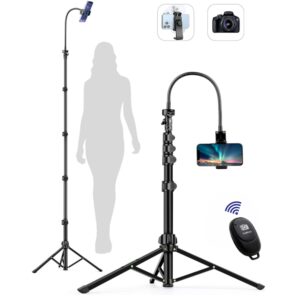 Stativ til telefon og kamera med Bluetooth, Holder, Tripods, Teleskopstativ, Tripod Stand