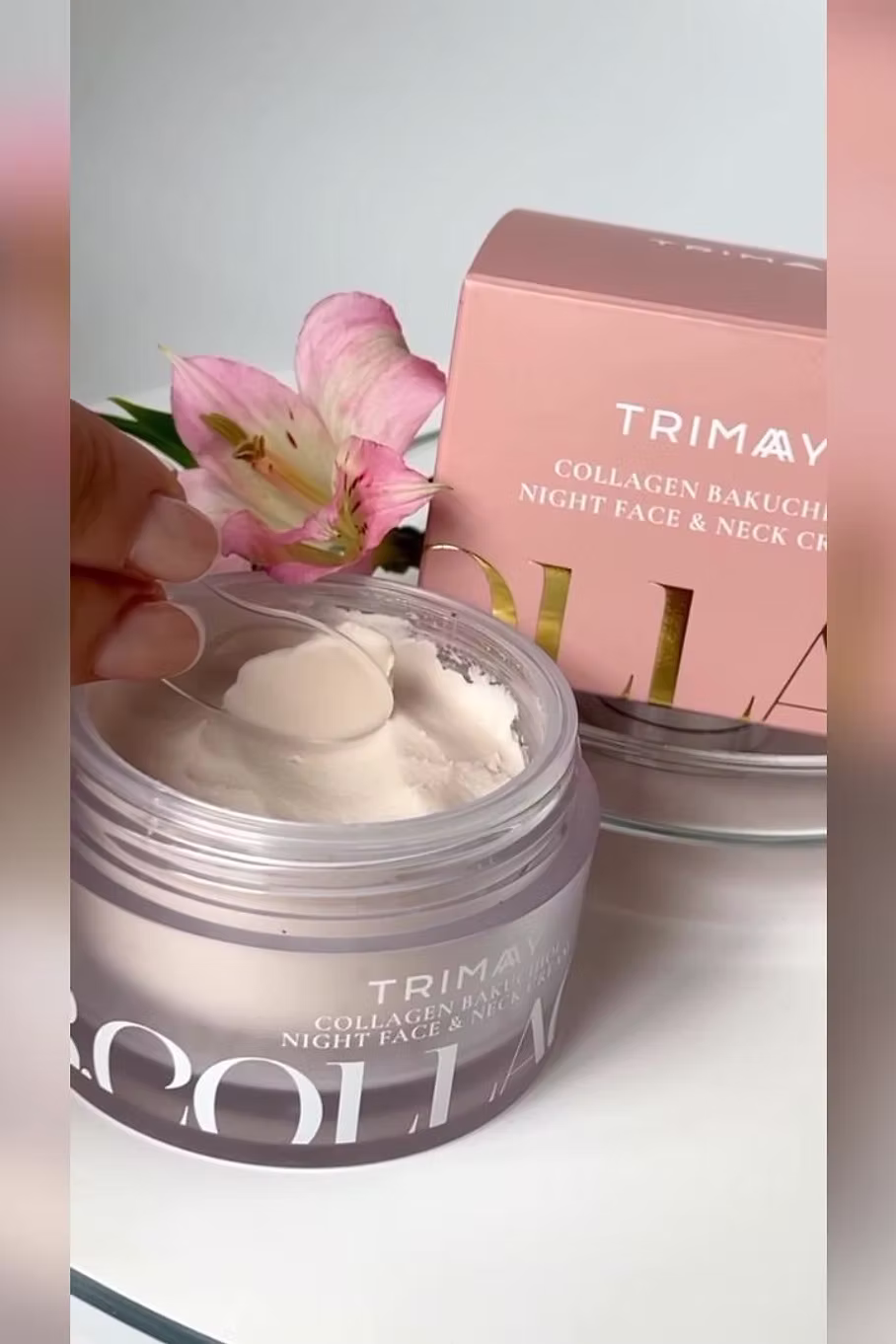 TRIMAY Collagen Bakuchiol Night Cream 50 ml- - J-beauty