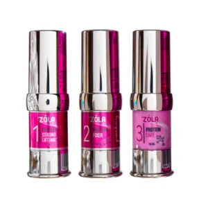 Zola sada na laminaci obočí a řas Brow-Lash Protein Reconstruction system 2 - úprava obočí eshop 1-3 - J-Beauty.dk ZOLA Brow & Lash Protein Reconstruction System