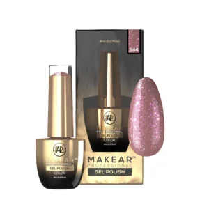 MAKEAR Gel Polish S44 – pink holografisk Flash 2.0 8 ml